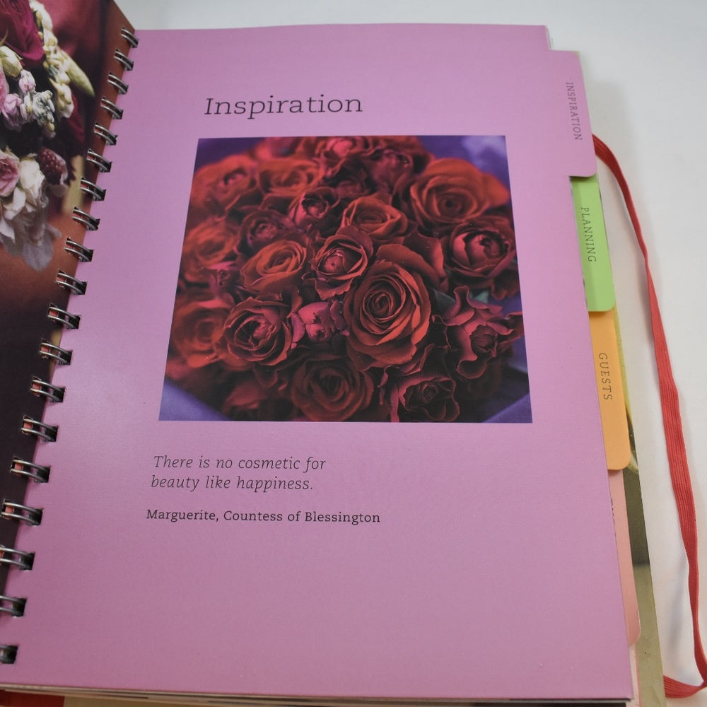 Our Wedding Journal- Planning Book- New