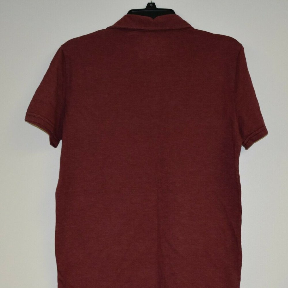 American Eagle Outfitters Men's Polo Shirt Red-NWT