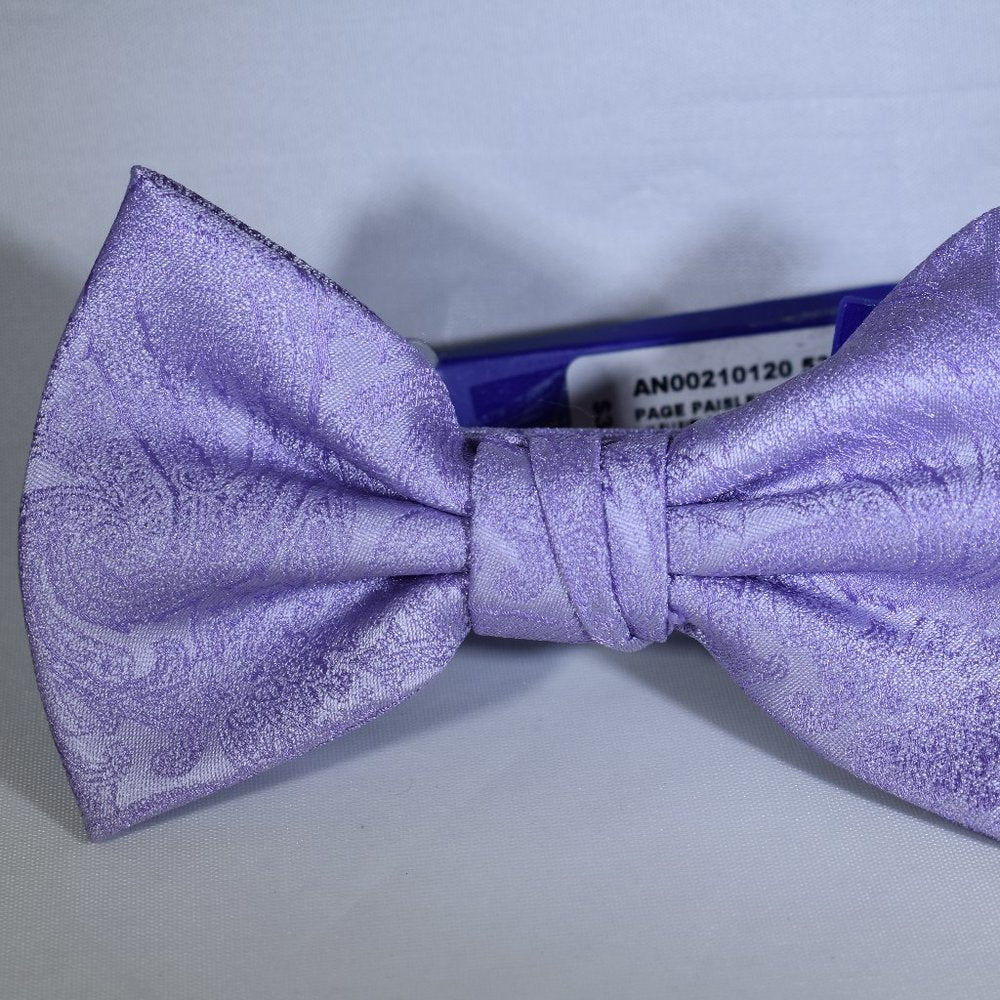 Apt. 9 NWT Bow Tie Purple Paisley Print