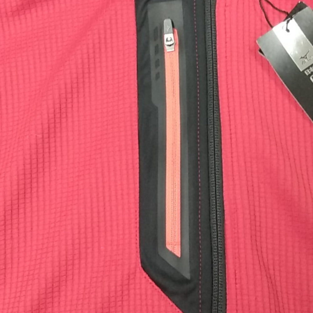 Mizuno Pro Heat Generating Sport Jacket Sm Rd/blk New with Tags