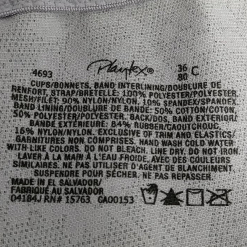 Playtex 18 hour 4693 Amethyst Quartz New