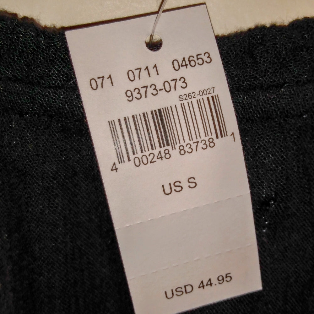 Aerie by American Eagle-Black 3/4 Sleeve Long Peasant Style Shirt-NWT