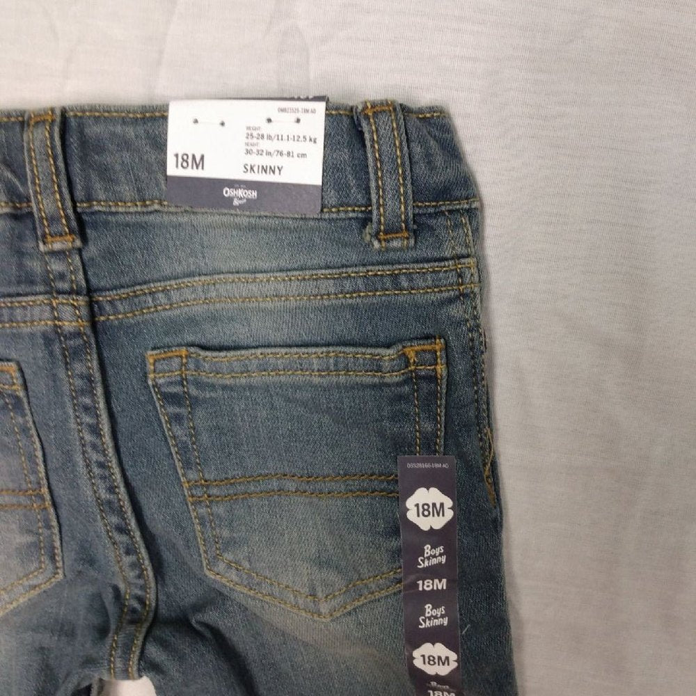 OshKosh B'Gosh Skinny Jeans-18 Months-New with Tags