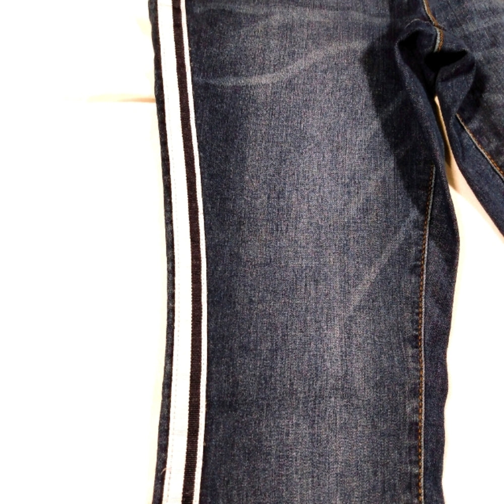 Simply Vera Vera Wang Tuxedo Stripe Jegging Capri-NWT