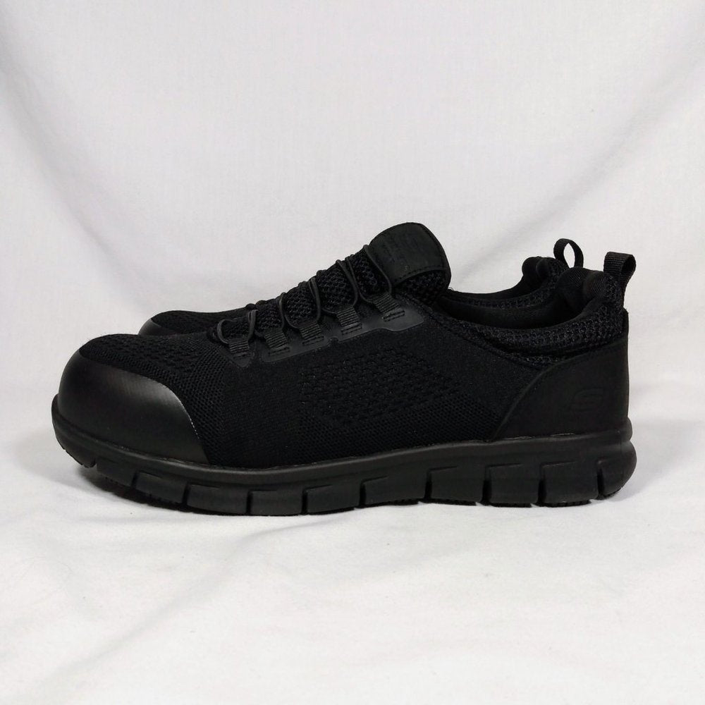 Skechers Men's Safety Toe Slip Resistant Work Shoe-Various Sizes-New with Tags