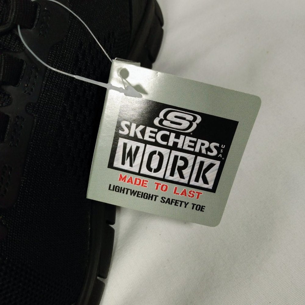 Skechers Men's Safety Toe Slip Resistant Work Shoe-Various Sizes-New with Tags