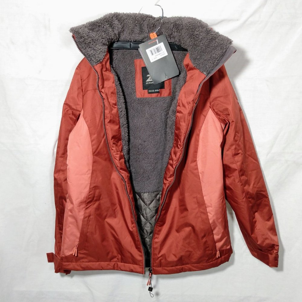 ZeroXposur Blair Hooded Insulated Jacket-Autumn Red- Small  - NWT