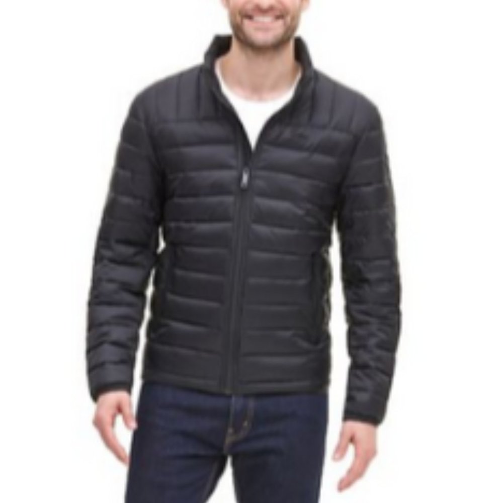 Docker's Quilted Puffer Jacket-Black-XL-New without Tags