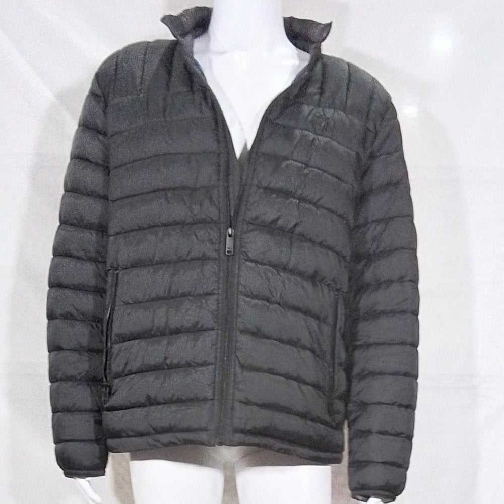 Docker's Quilted Puffer Jacket-Black-XL-New without Tags