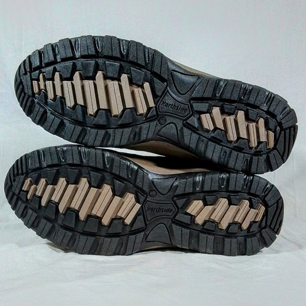 Northside Snohomish Men's Mid Hiking Boots-Size 11.5EE-Wide Fit-Tan/Dark Honey