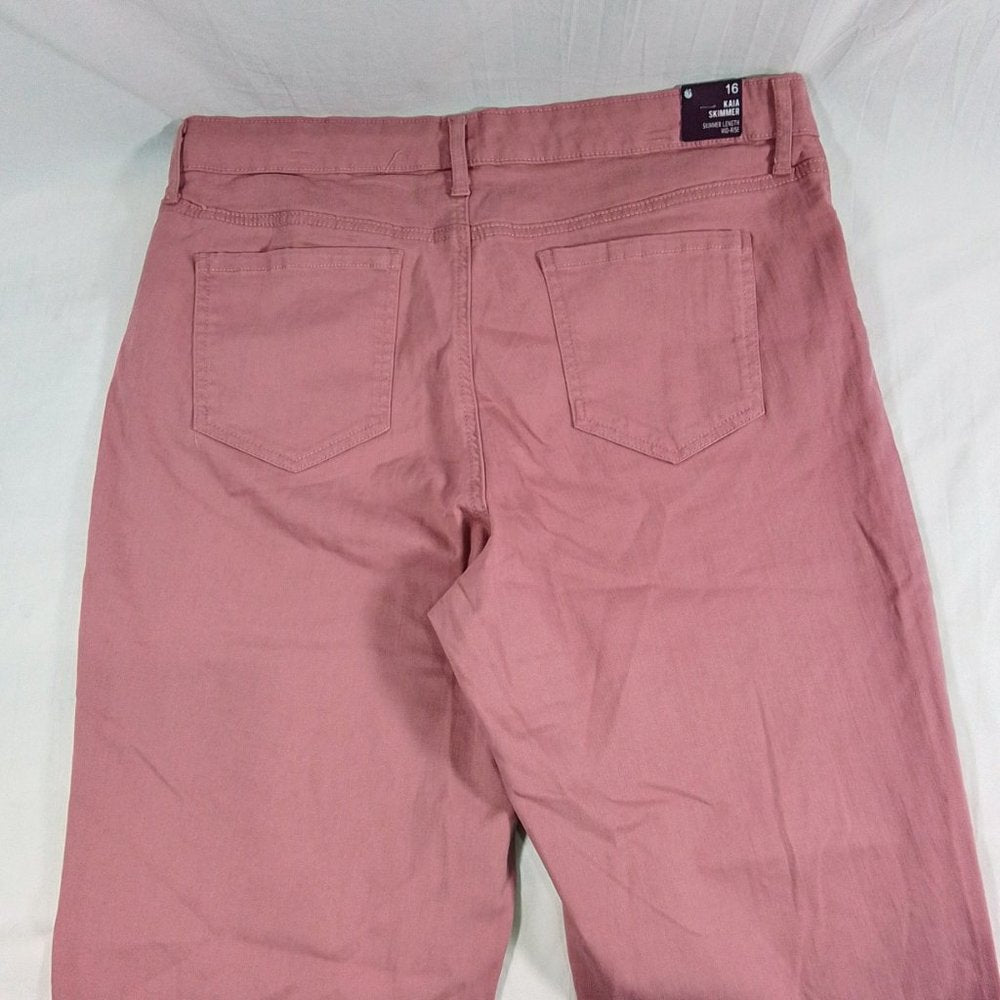 Gloria Vanderbilt Women's Kaia Denim Skimmer Shorts-Camelia-Various Sizes-NWT