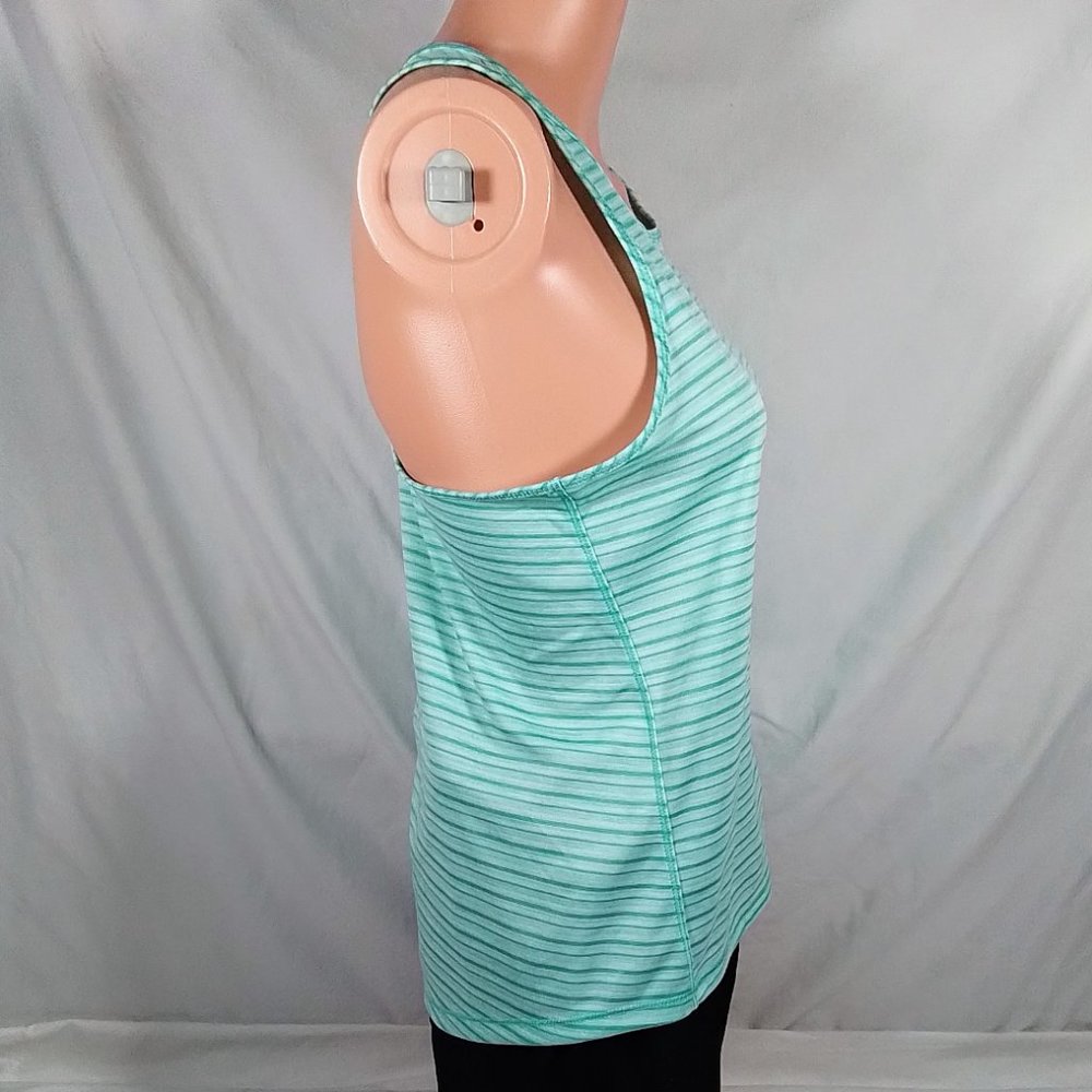 Girls' Cross Back Tank Top-Minted-Small-New with Tags-Stripes