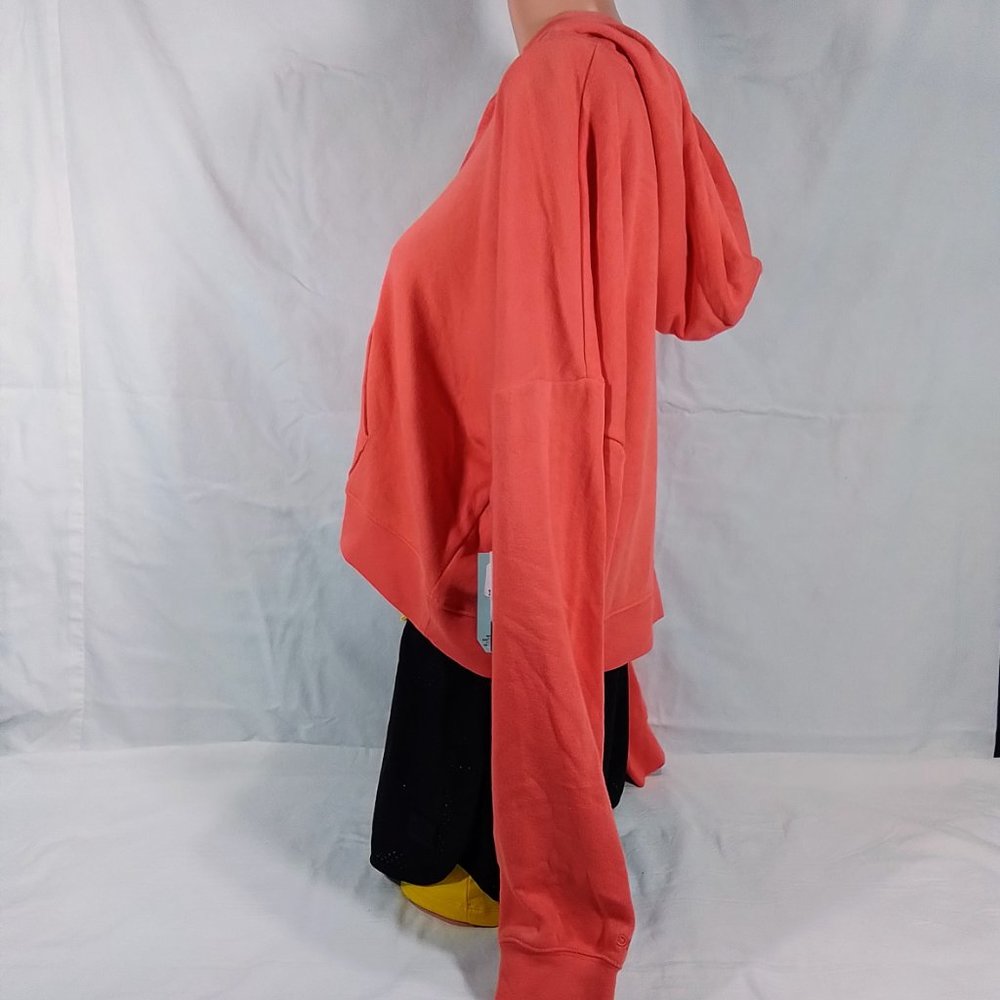 Women's Terry Cropped Full-Zip Hoodie-Charisma-L-New with Tags