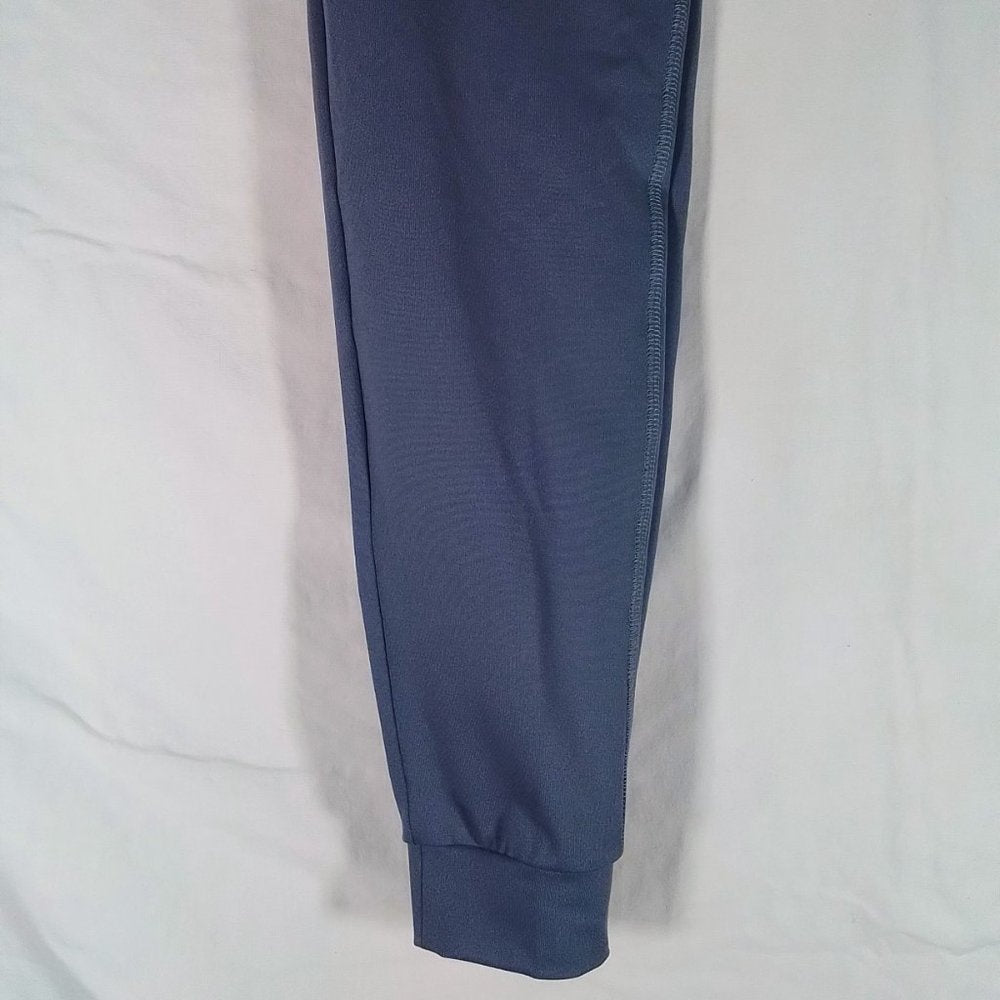 Girls' Knit Jogger Pants-Leggings-Grey-Shark Bite-L-New with Tags