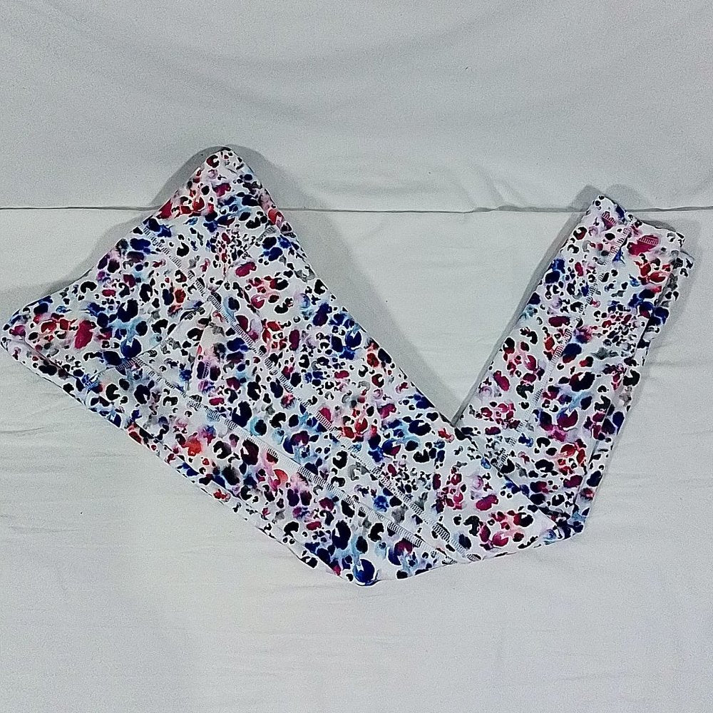 Women's Momentum 7/8 High Rise Tight/Legging Watercolor Leopard-Various Szs-NWT