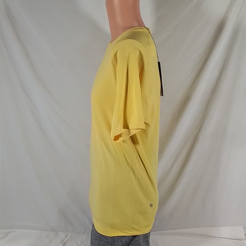Men's VRST Circuit Seamless Short Sleeve Tee Lightbeam Yellow-Various Sizes-NWT