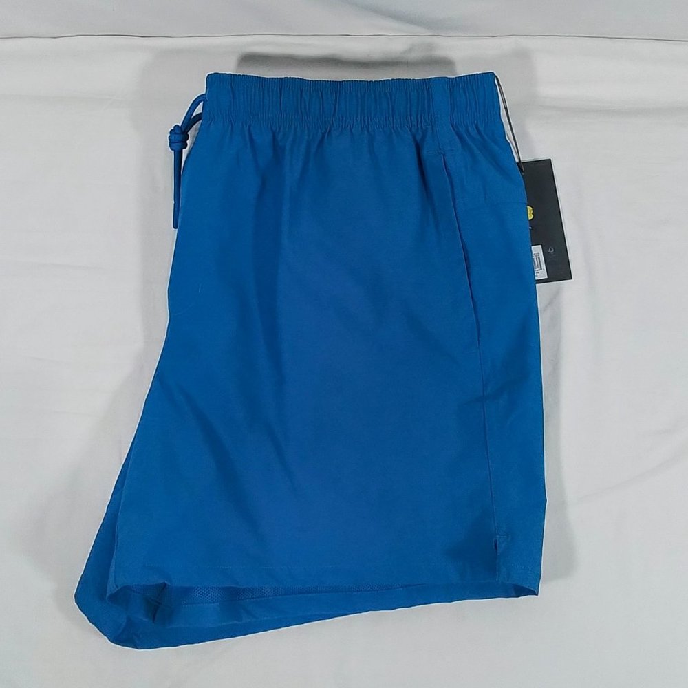 VRST Men's 5 Inch Everyday Woven Nylon Shorts-Comet Blue Heather-Various Sizes