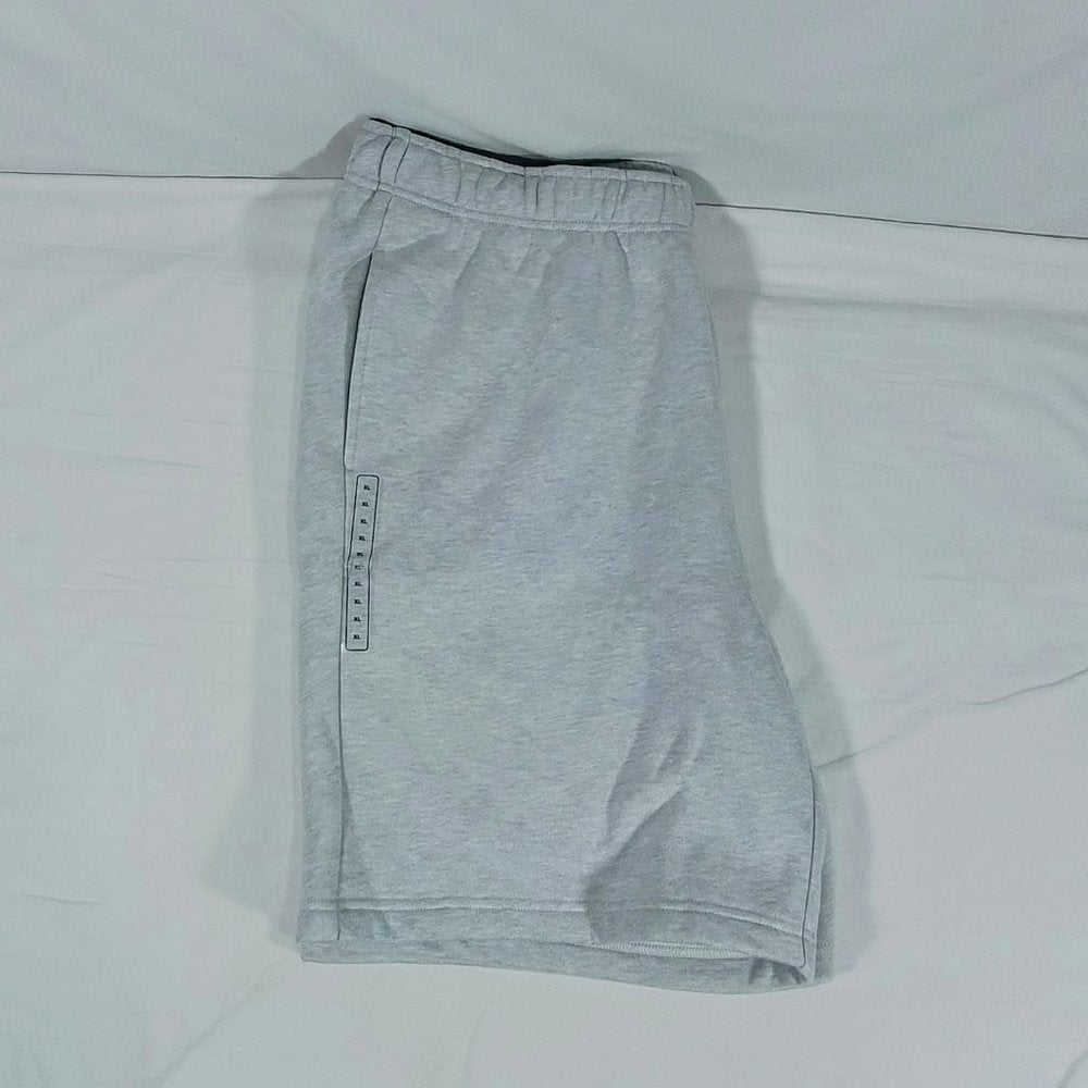 VRST Men's 8 Inch Classic Fleece Shorts-Tinted Grey Heather-Various Sizes-NWT