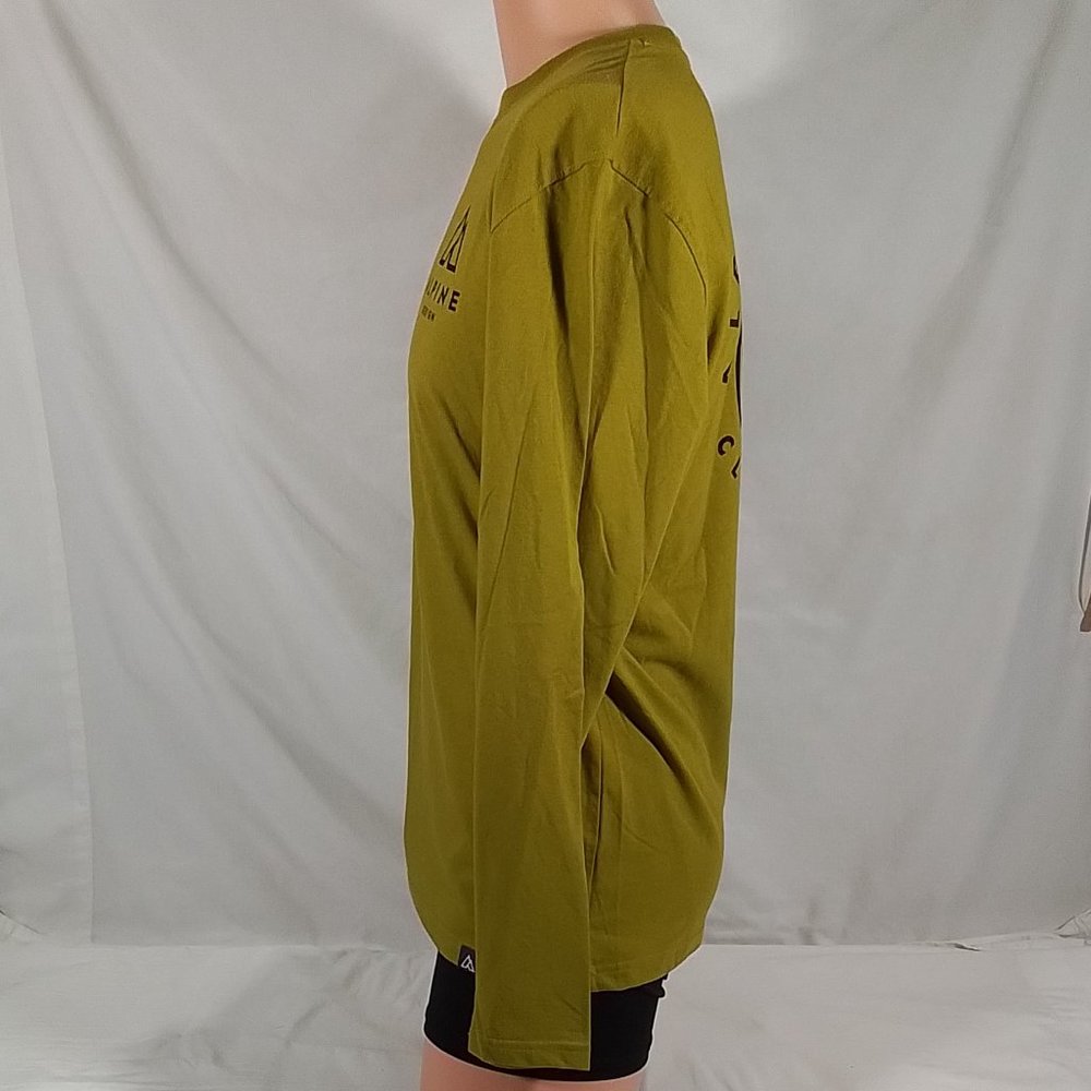 Men's Alpine Design Long Sleeve Graphic T-Shirt Tree Moss-Various Szs-New w/Tag