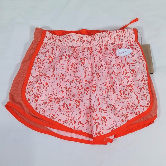 Women's Nike Dri-FIT Icon Clash Tempo Mid Rise Allover Print Running Shorts-NWT