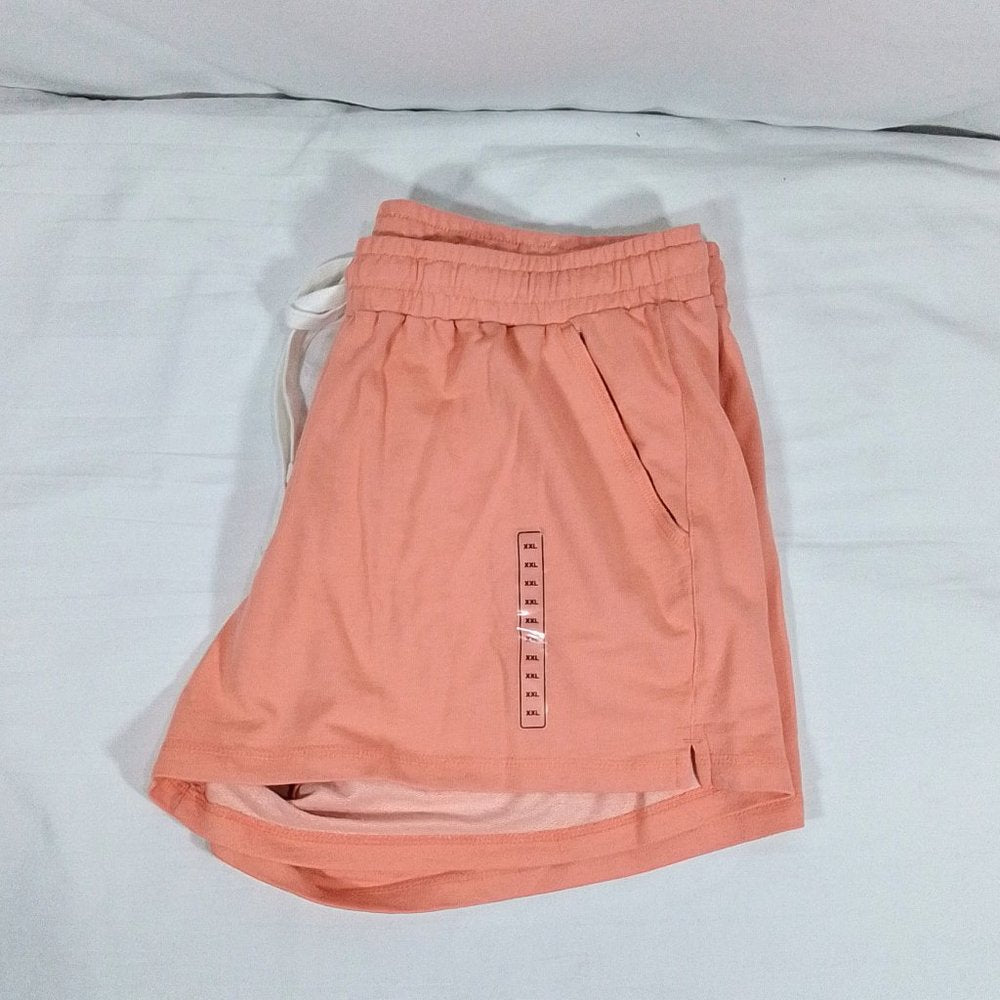 Women's Alpine Design Fleece Shorts-Summer Peach-Various Sizes-New with Tags