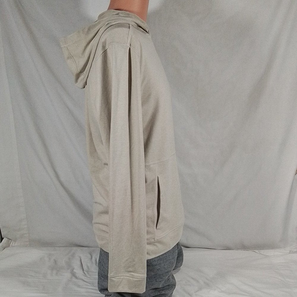 Men's 365 Pullover Hoodie Light Sand Pure White Size Medium-New with Tags