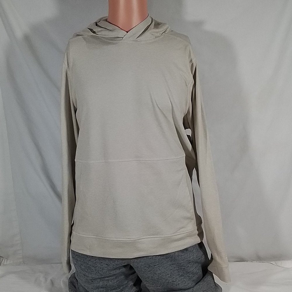 Men's 365 Pullover Hoodie Light Sand Pure White Size Medium-New with Tags
