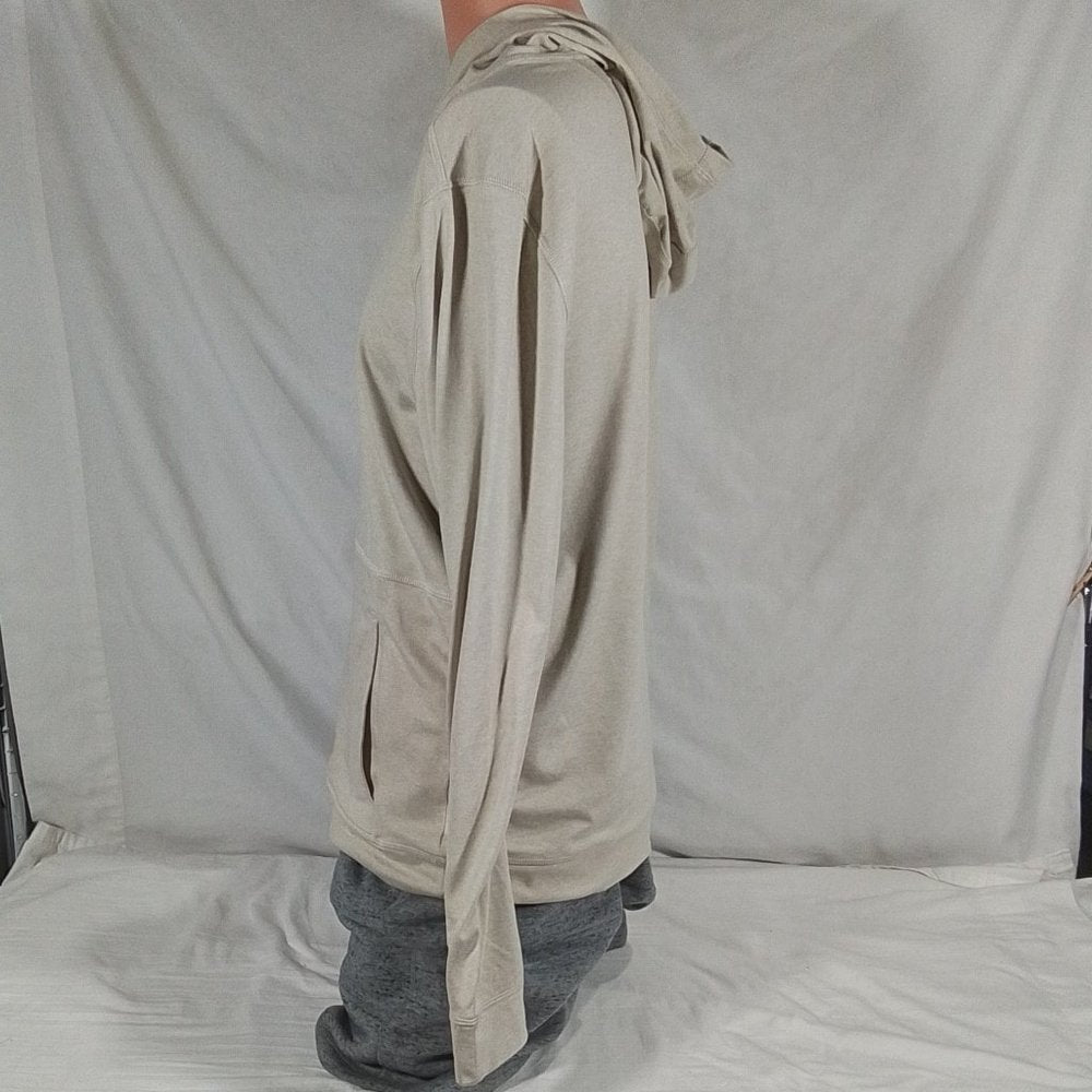 Men's 365 Pullover Hoodie Light Sand Pure White Size Medium-New with Tags