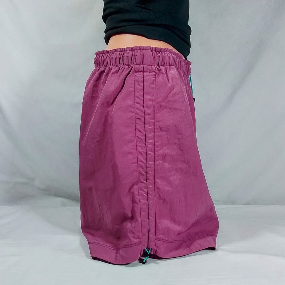 Women's Nike Sportswear Swoosh Woven High Rise Skirt-Light Bordeaux-Various Size