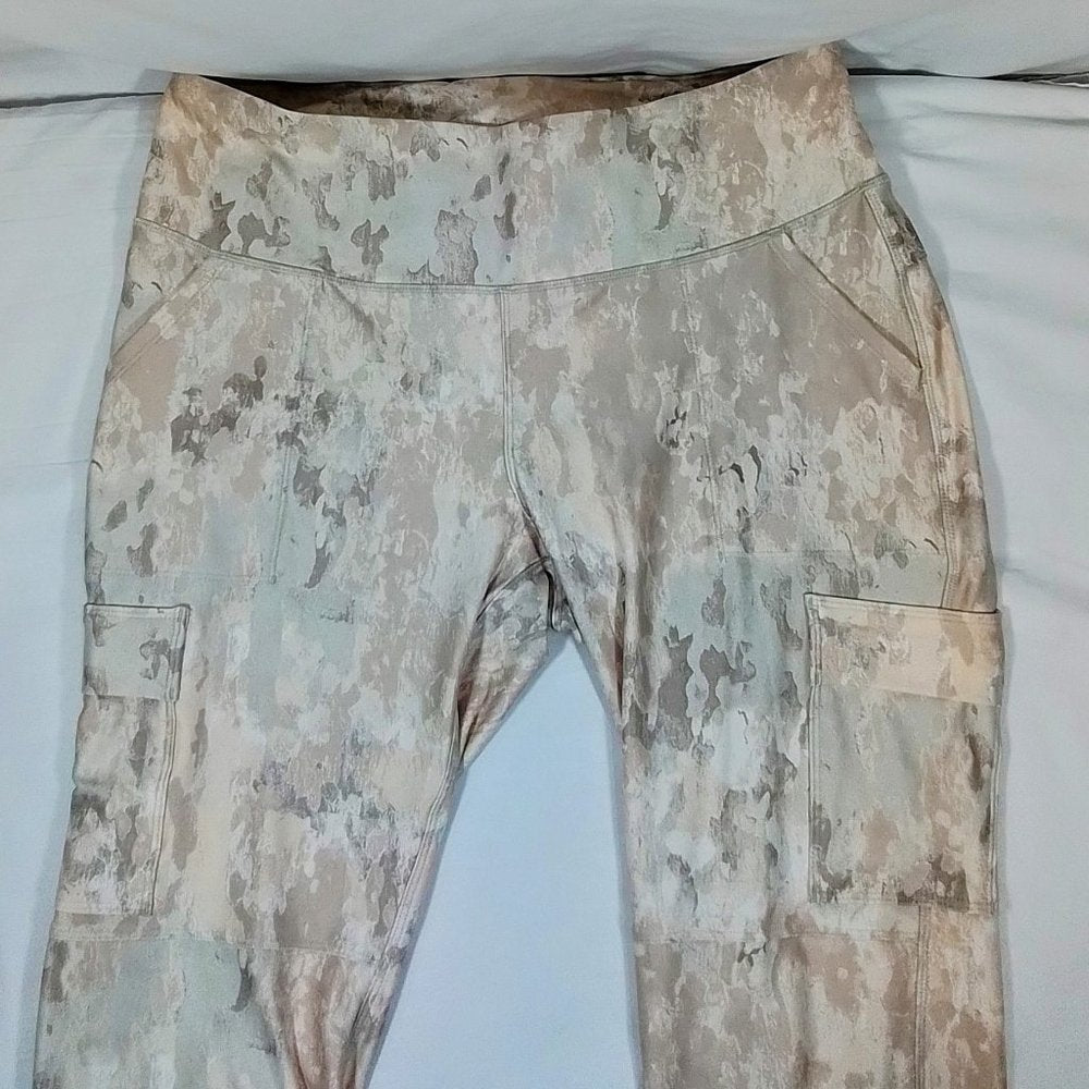Women's Alpine Design Selina High Rise Tights-Sycamore/Beige-Various Sizes-NWT