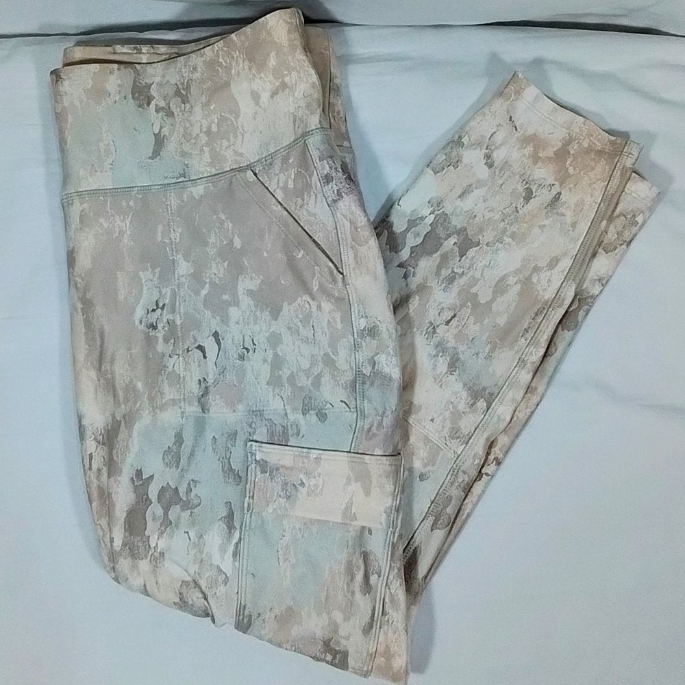 Women's Alpine Design Selina High Rise Tights-Sycamore/Beige-Various Sizes-NWT