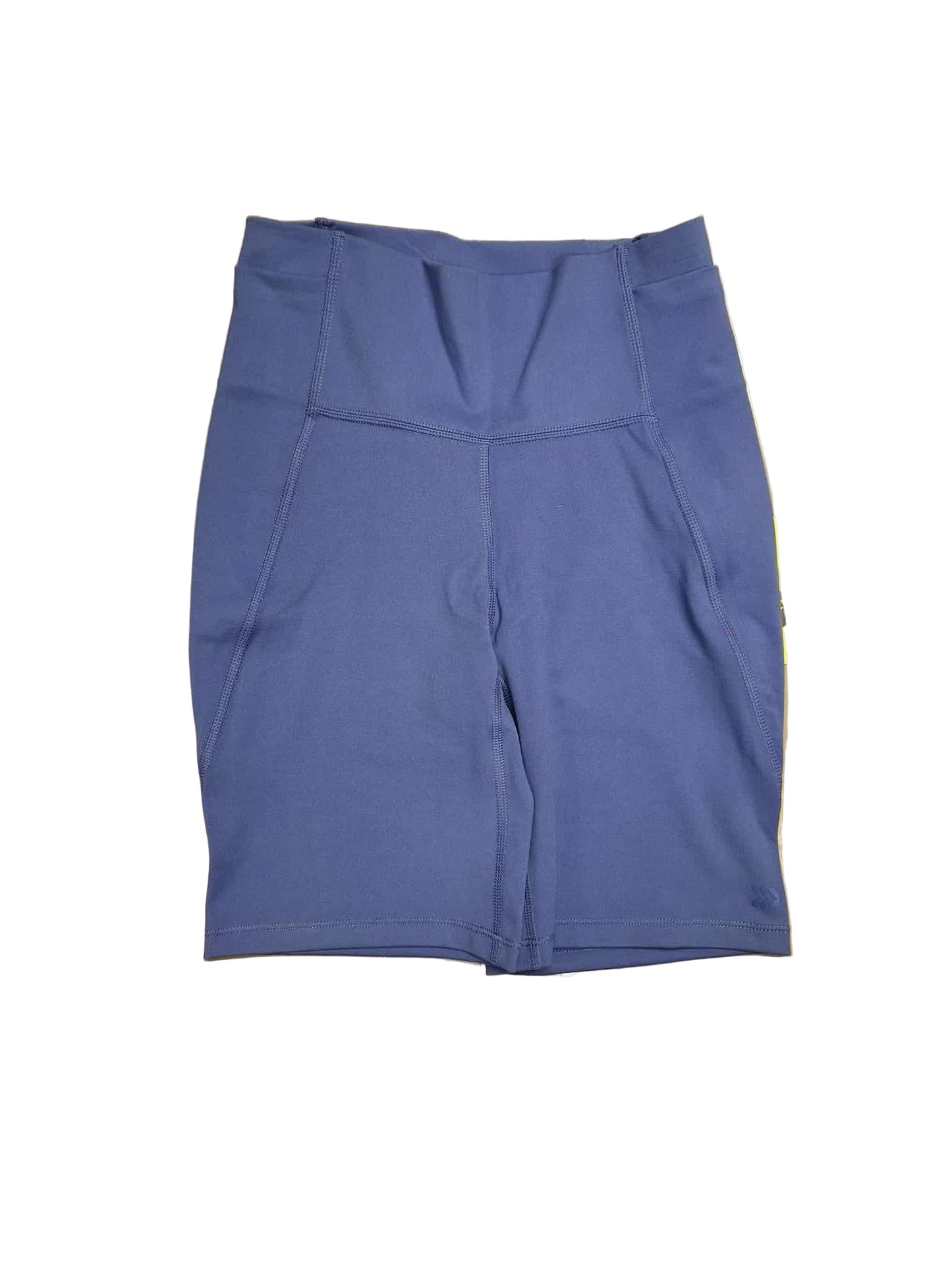 All in Motion Women's Brushed Sculpt Curvy Bike Shorts Cobalt Blue NWT