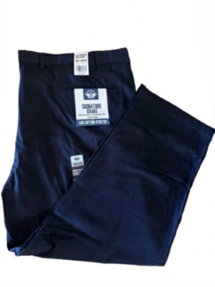 Dockers Men's Classic Fit Lux Cotton Stretch Pleated Khaki Pants 50x29 NWT
