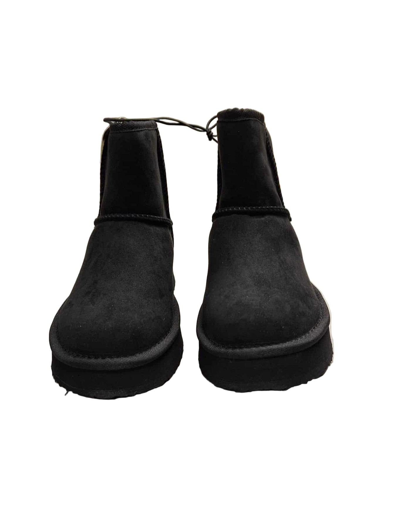 Women's Arizona Jean Co Ruthie Platform Flat Heel Winter Boots - Black - 9 - NIB