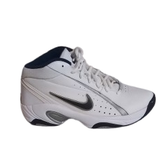 Men's Nike Overplay IV Basketball Shoes - White & Navy - 8.5 - NWOB