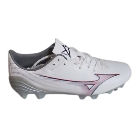 Men's Mizuno Alpha Select Soccer Cleats - White/Ignition Red - Var Szs - NWOB