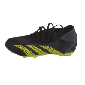 Men's Adidas Predator Accuracy.3 FG Soccer Cleats - Black & Neon Yellow 5.5 NWT