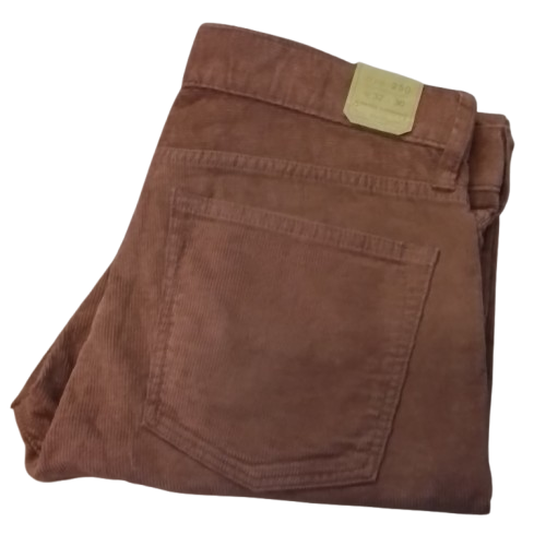 Men's J. Crew 250 Skinny Fit Stretch Corduroy Pants - Rust - 32x30 - NWT
