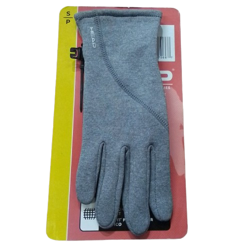 Women's Head Touchscreen Running Gloves - Grey - Small - NWT