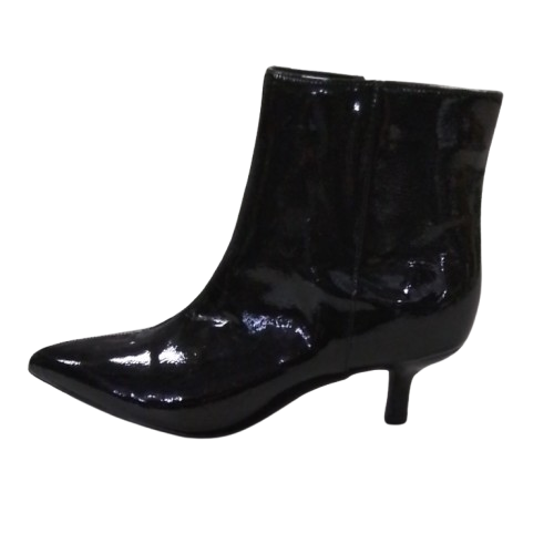 Women's Worthington Marsten Kitten Heel Booties - Black  - 9.5 - NIB