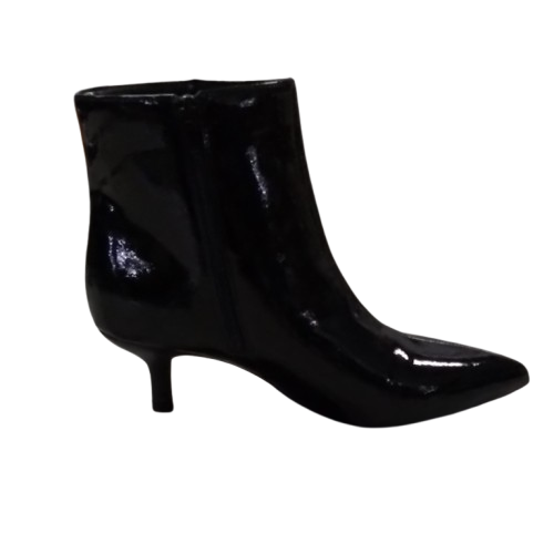 Women's Worthington Marsten Kitten Heel Booties - Black  - 9.5 - NIB