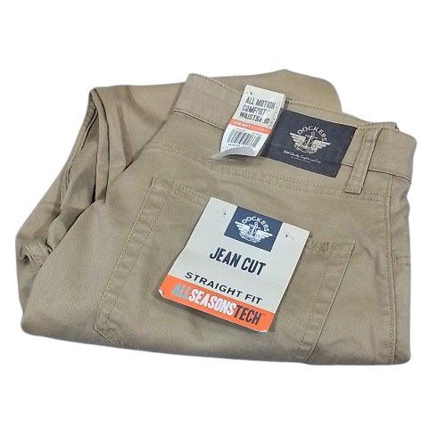Men's Dockers Jean Cut Khaki All Seasons Tech Pants - British Khaki - 34x29 NWT