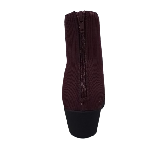 Women's East 5th Edwards Wedge Heel Ankle Booties - Wine - 10W - NIB