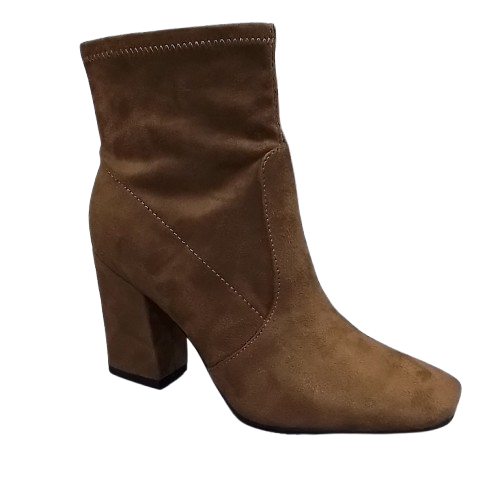 Women's Liz Claiborne Karder Block Heel Ankle Boots - Light Tan - 7 - NIB