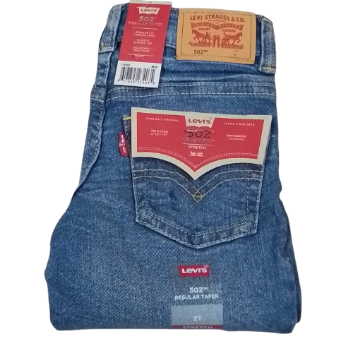 Toddler Boy's Levi's 502 Regular Taper Jeans - Washed Up - 2T - NWT