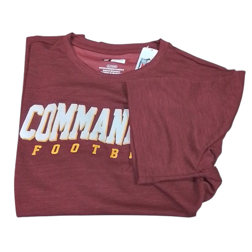Men's NFL Team Apparel Washington Commanders T-Shirt - XL - Burgundy - NWT