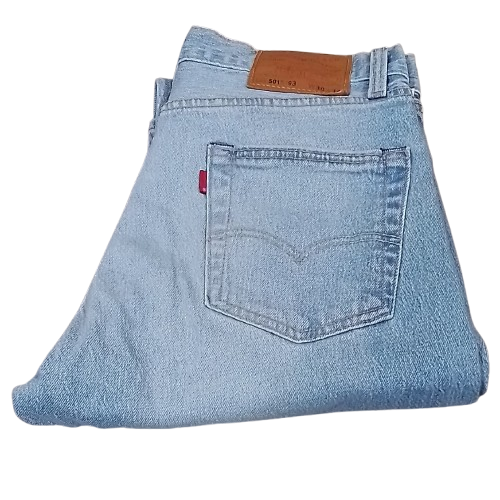 Men's Levi's 501 '93 Button Fly Straight Leg Jeans - Basil Sky Dx - 30x34 - NWOT