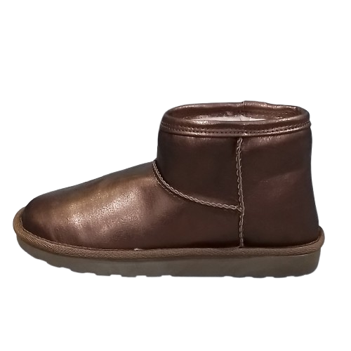 Women's Arizona Jean Co Spring Flat Heel Booties - Metallic - 7 - NIB