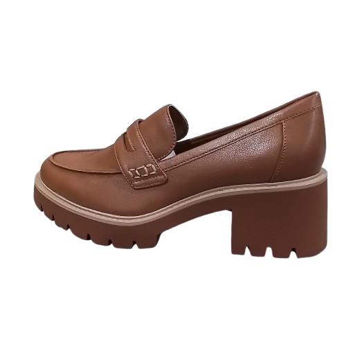 Women's a.n.a Dixen Chunky Block Heel Loafers - Tan - 8.5 - NWT