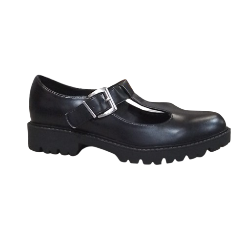 Women's Arizona Jean Co Lark Block Heel Mary Jane Shoes - Black - 8.5 - NIB